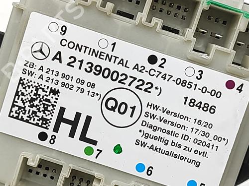 Electronic module MERCEDES-BENZ E-CLASS T-Model (S213) E 220 d 4-matic (213.205) | BP32487400M83 
