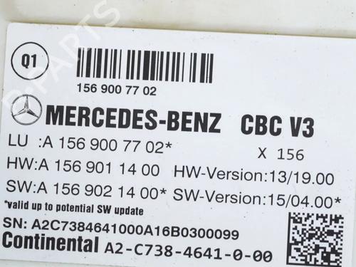 Electronic module MERCEDES-BENZ A-CLASS (W176) A 160 (176.041) | BP28497546M83 