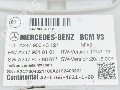 Control unit MERCEDES-BENZ EQA (H243) EQA 250 (243.701) | BP38706744M11 - Image 13