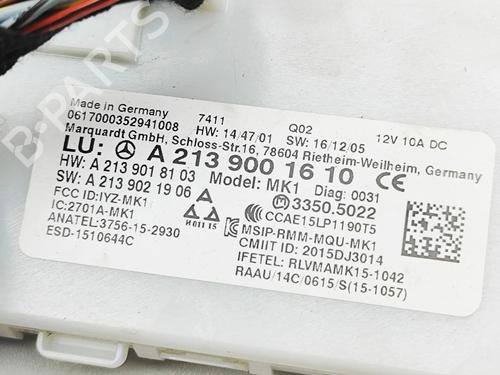 Electronic module MERCEDES-BENZ E-CLASS T-Model (S213) E 350 d (213.233) | BP37722344M83 - Image 5