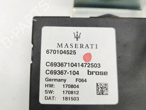 Electronic module MASERATI LEVANTE SUV (M161) 3.0 D Q4 | BP31859418M83 - Image 6
