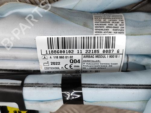 Right curtain airbag MERCEDES-BENZ CLA (C118) CLA 180 (118.384) | BP27775607C12