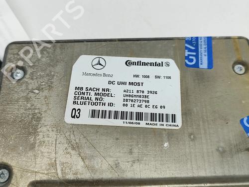 Electronic module MERCEDES-BENZ CLS (C219) CLS 350 (219.356) | BP27799395M83