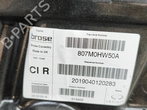 Front right window mechanism INFINITI Q30 1.6 | BP28564050C23 