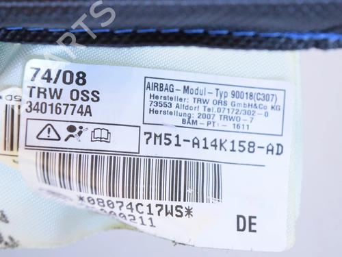 Right curtain airbag FORD FOCUS II (DA_, HCP, DP) 2.5 ST | BP29753443C12 