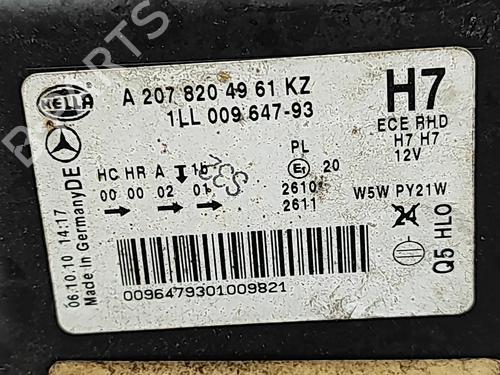 Left headlight MERCEDES-BENZ E-CLASS Convertible (A207) E 250 CGI (207.447) | BP40262361C28  - Image 5