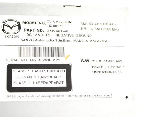 Electronic module MAZDA CX-5 (KE, GH) 2.2 D (KE2FW) | BP30215374M83 - Image 12