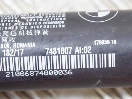 Tailgate lift support BMW X1 (F48) sDrive 20 d | BP14640992C138 