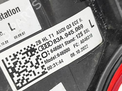 Left taillight AUDI Q3 (F3B) 35 TFSI | BP39575615C34 - Image 5