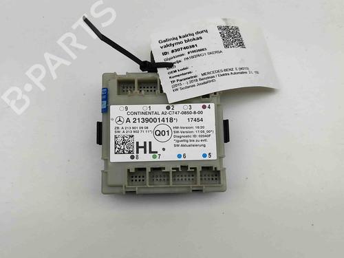 Elektronisk modul MERCEDES-BENZ E-CLASS (W213) E 350 e (213.050) (211 hp) 27167592