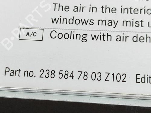 Other MERCEDES-BENZ E-CLASS Convertible (A238) E 220 d (238.414) | BP28388081O1