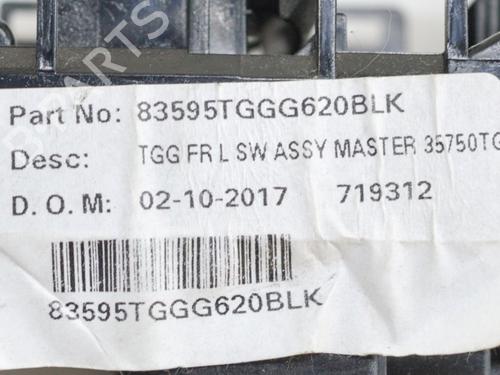 Left front window switch HONDA CIVIC X Hatchback (FC_, FK_) 1.0 VTEC (FK6) | BP13029762I27 