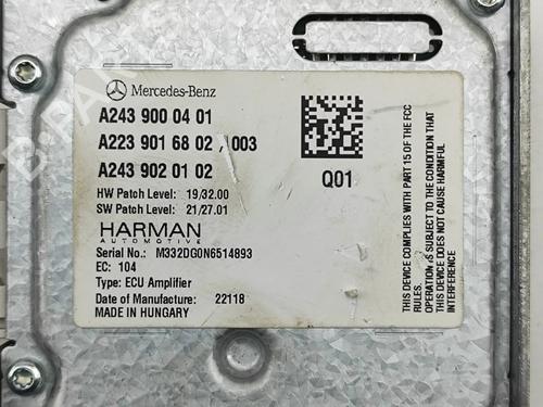 Electronic module MERCEDES-BENZ EQB (X243) EQB 350 4-matic (243.612) | BP32459489M83 