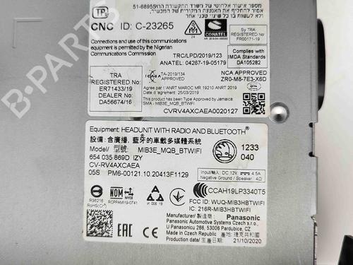 Display monitor SKODA KAMIQ (NW4) 1.0 TSI | BP27796310C48