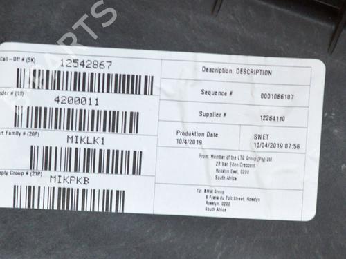 Middle console BMW X3 (G01, F97, G08) xDrive 20 i | BP14645188I22 