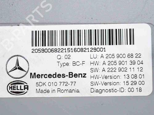 Electronic module MERCEDES-BENZ C-CLASS (W205) C 350 e (205.047) | BP13928726M83