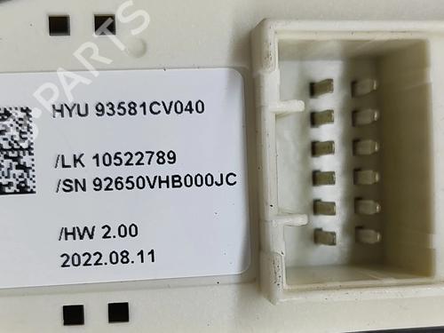 Right rear window switch KIA EV6 (CV) 77 GT AWD | BP33368640I28 - Image 6