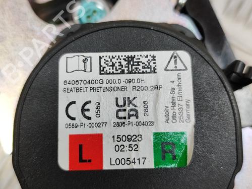 Rear right seatbelt VOLVO XC40 (536) B3 Mild-Hybrid | BP28557577I28 