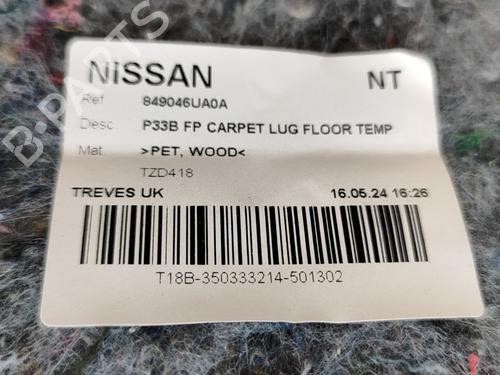 Luggage compartment floor NISSAN QASHQAI III (J12) 1.3 DIG-T All-wheel Drive | BP28955307I33 