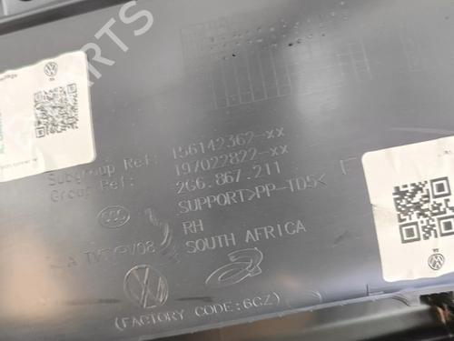 Rear right panel VW POLO VI (AW1, BZ1, AE1) 2.0 GTI | BP28566793C61 - Image 5