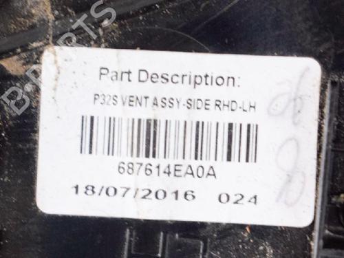 Air vent NISSAN QASHQAI II (J11, J11_) 1.2 DIG-T | BP14662566I21 