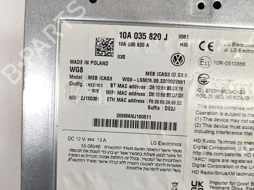 Module électronique VW ID.4 (E21) PRO | BP28552160M83 