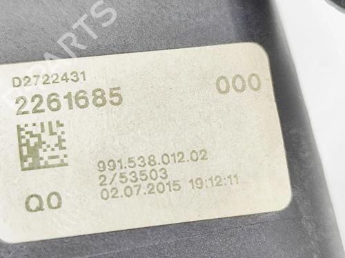 Front left exterior door handle PORSCHE 911 (991) 3.8 Carrera S / GTS | BP30708381C128 