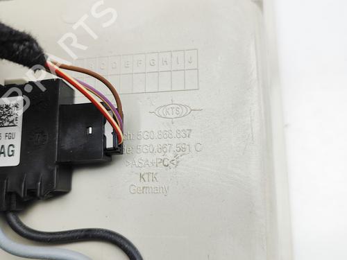 Luz interior VW PASSAT B8 (3G2, CB2) 2.0 TDI | BP30596447I8 