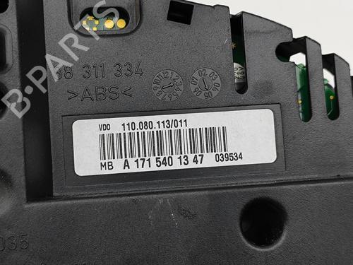 Instrument cluster MERCEDES-BENZ SLK (R171) 200 Kompressor (171.442) | BP27521406C47