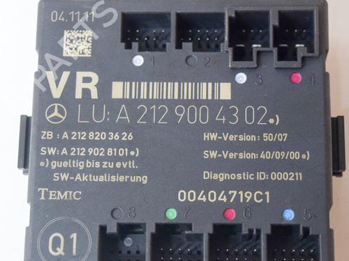 Electronic module MERCEDES-BENZ E-CLASS Coupe (C207) E 250 CGI (207.347) | BP9509908M83 