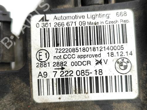 Left headlight BMW 6 Gran Coupe (F06) 640 d | BP33392008C28  - Image 7