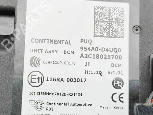 Electronic module KIA OPTIMA Sportswagon (JF) 1.6 CRDi | BP35984213M83 - Image 7