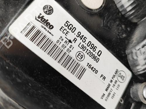 Right taillight VW GOLF VII (5G1, BQ1, BE1, BE2) e-Golf | BP27267370C35 