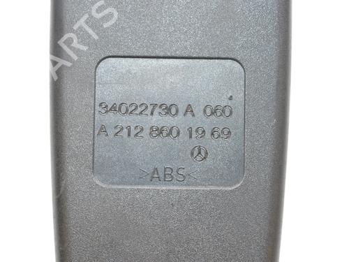 Seat buckle MERCEDES-BENZ E-CLASS (W212) E 250 CDI / BlueTEC (212.003, 212.004) | BP33358301I32 - Image 5