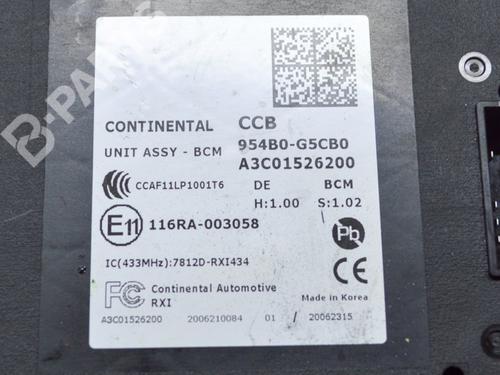 Elektronisk modul KIA NIRO I (DE) 1.6 GDI Hybrid | BP7799555M83 