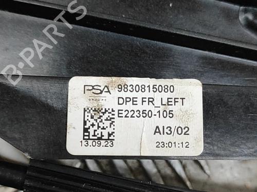 Front left window mechanism PEUGEOT 408 II (FP_, F3_, FM_) PureTech 130 (FPHNST) | BP28434093C22 
