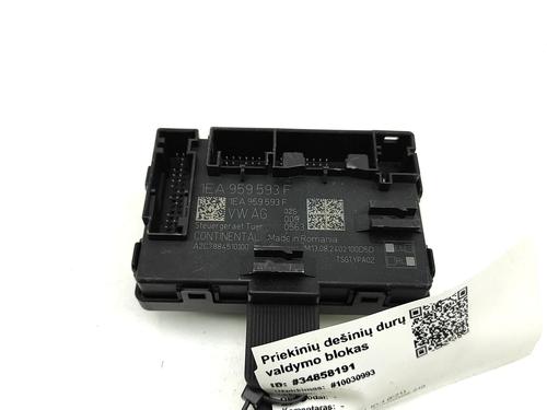 Used Electronic module Electronic module VW ID.4 (E21) PRO (286 hp) 33731911 33731911