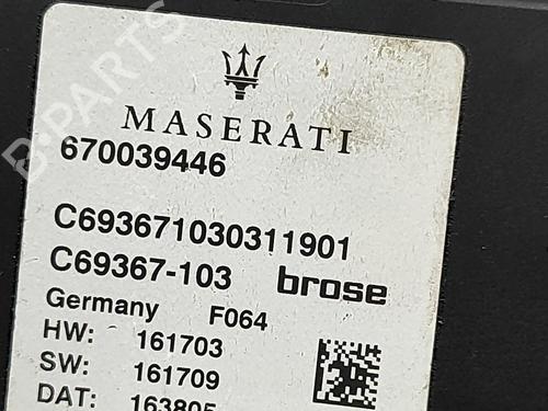 Electronic module MASERATI LEVANTE SUV (M161) 3.0 D Q4 | BP27205620M83