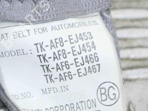 Cinturón de seguridad delantero derecho HONDA CIVIC VIII Saloon (FD, FA) 1.3 IMA (FA3, FD3) | BP11814900I25 
