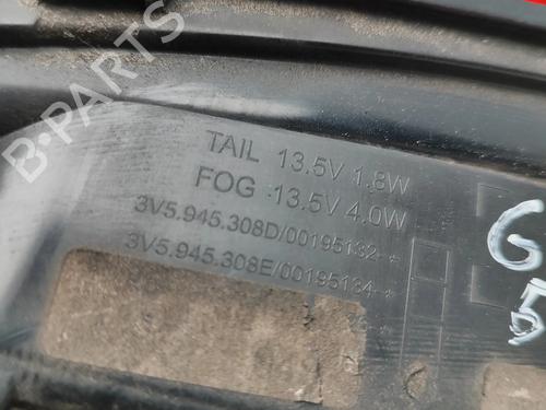 Right tailgate light SKODA SUPERB III (3V3) 1.6 TDI | BP24975550C80 