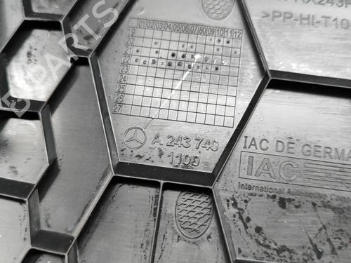 Tailgate trim MERCEDES-BENZ EQB (X243) EQB 300 4-matic (243.608, 243.609) | BP30439972C151 