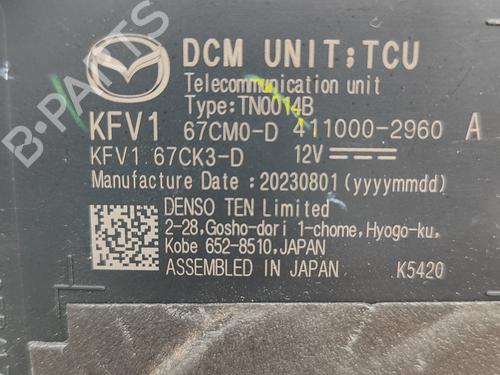 Electronic module MAZDA CX-5 (KF) 2.0 | BP27330984M83 