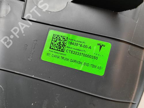 Boot lining TESLA MODEL 3 (5YJ3) EV AWD | BP27768590I3  - Image 5