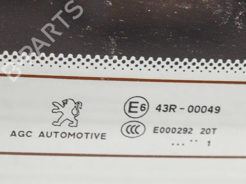 Bootlid window PEUGEOT 508 I (8D_) 1.6 HDi | BP6766404C64