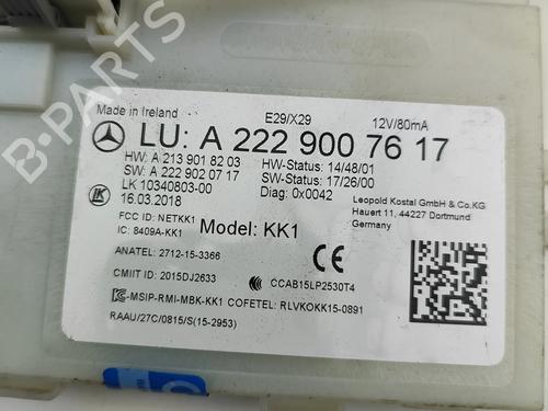 Electronic module MERCEDES-BENZ E-CLASS (W213) E 350 e (213.050) | BP27167584M83