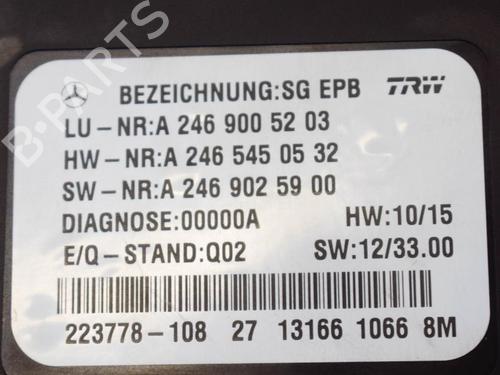 Elektronisk modul MERCEDES-BENZ CLA Coupe (C117) CLA 180 (117.342) | BP7740783M83 