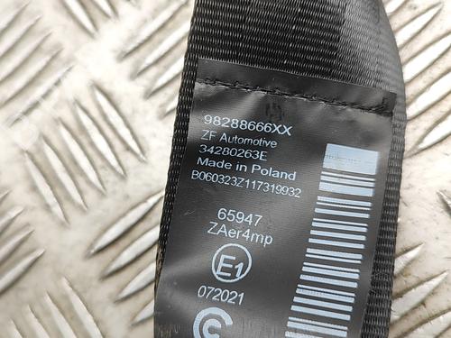 Rear left seatbelt PEUGEOT 3008 II SUV (MC_, MR_, MJ_, M4_) Hybrid 180 (M4DGLU) | BP30178340I29 