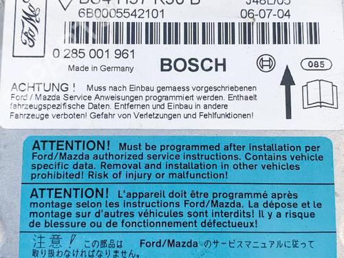 ECU airbags MAZDA 3 (BK) 1.6 DI Turbo | BP6761590M53 