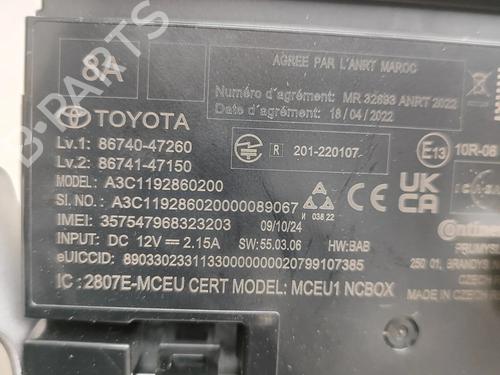 Electronic module TOYOTA PRIUS (_W6_) 2.0 PHEV (MXWH61L, MXWH61) | BP33375792M83 - Image 7