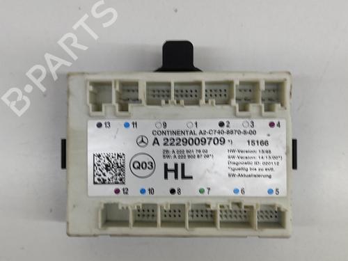 Used Electronic module MERCEDES-BENZ S-CLASS (W222, V222, X222) S 300 BlueTEC Hybrid / h (222.004, 222.104) (204 hp) 16537018